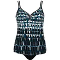 Sunflair Tankini Swim & Beachwear Black & White Tankini mit Softcups und Multifunktionsträger bunt|schwarz 42