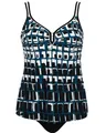 Sunflair Tankini mit Softcups und Multifunktionsträger schwarz-weiß 42 D