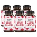 Eisen Komplex mit Vitamin C, B2, B12, Folsäure, Vitamin A und Superfoods (6 Dosen (6x 180 Kapseln))