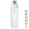 Trinkflasche 1L Sport Flasche Schraubverschluss BPA frei für Kohlensäure Vinsun