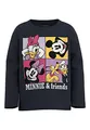 NAME IT Mädchen Longsleeve mit Minnie Mouse Print Dark Sapphire-122-128