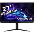 Samsung Monitor Odyssey G3, S27DG300EU, 27 Zoll, Full HD 1920 x 1080 Pixel, 1 ms, 180 Hz, Gaming
