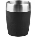 emsa Isolierbecher Travel Cup 200 ml Kunststoff Schwarz