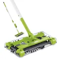 Swivel Sweeper Akku-Besen + Zusatzakku - einfache Krümelaufnahme - Kabellos, beutellos & wiederaufladbar - Bodenfeger mit rückenschonendem Knickgelenk & 360° Rotation - Maximale Flexibilität