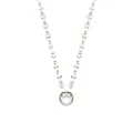 JEWELS BY LEONARDO Halskette Clip & Mix Romea • Kette aus silberfarbenem Edelstahl • massive Kettenglieder in Bohnenform • Ring zum Anhängen von Charms • 50 cm Länge • Geschenk Schmuck Damen • 023272