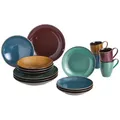 Kombiservice Marrakesch in Multicolor, 16-teilig