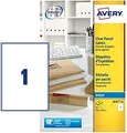 AVERY Zweckform 25 Folien-Versandetiketten J8567-25 transparent 210,0 x 297,0 mm