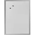 Herlitz 10524627 Magnettafel 400 x 600 mm Silber, Weiß