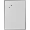 HERLITZ Whiteboard 40x60cm magnetisch, Holzrahmen silber