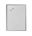 Herlitz Whiteboard und Magnettafel 40 x 60 cm Holzrahmen