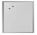 herlitz Magnettafel, (B)400 x (H)600 mm, aus Metall, weiß