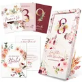 Eulentaler Geschenkkarte I 48 Meilensteinkarten I Mein 1. Jahr I, Von Pädagogen gestaltet I Mit handgemalte Illustrationen, Blumen