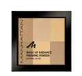 Manhattan Wake Up Radiance Finishing Powder, in der Farbe 002 Honey, Für einen natürlichen Glow auf der Haut, In 2 Farben erhältlich