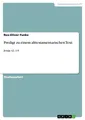Predigt zu einem alttestamentarischen Text | Buch | 9783656272502