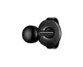 True Rebels Single-Ohrstecker schwarz