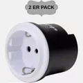 Kopp Basiselement Reiseadapter reisen Länderstecker für USA, UK, CH, AUS [2ER]