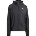 adidas Run Essential  Laufjacke Damen-schwarz, Größe XL (auch verfügbar in XS, S, M, L)