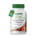 fairvital Lycopin Kapseln mit Vitamin E, 90 Kapseln, schluckfreundlich, 25mg Lycopin, VEGAN, mikroverkapselt