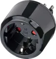 Brennenstuhl Reisestecker Reiseadapter für Italien Steckdose auf Euro Stecker