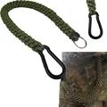 BWuM Bundeswehr Schlüsselband geflochten mit Karabiner