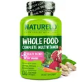 NATURELO Whole Food Multivitamin für Frauen - # 1 Nr - Natürliche Vitamine, Mineralstoffe, Roh organische Extrakte - beste Ergänzung für Energie und Herzgesundheit - Vegan - Non GMO -