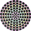 109 LED 7 Ringe 5050 RGB LED Ringlampe Licht 109 Pixel LED Matrix Adressierbar