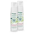 alkmene Teebaumöl Reinigungsschaum für unreine Haut - Reinigungsschaum für Gesicht & Körper vegan, ohne Silikone, Parabene & Mineralöl - Hautpflege für Frauen & Männer (2x 200 ml)