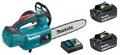 Makita DUC254Z Top Handle Akku-Kettensäge 25cm 18V mit 2x Akku 3Ah + Ladegerät