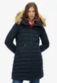 Superdry Steppjacke FUJI FAUX FUR HOOD MID LENGTH