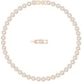 Collier SWAROVSKI "Una Angelic, 5367845", rosa (roségoldfarben), Halsketten, Damen, Metall, L: 39,5cm, mit Swarovski Kristall