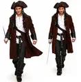 MAYLYNN 12104 - Piratenkostüm Kostüm Pirat Jack mit Hut und Zubehör Faschingskostüm Herren Größe M