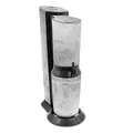 Finest Folia Deko Schutz Aufkleber kompatibel mit SodaStream Wassersprudler Crystal Design Sticker Set 8-teilig Klebefolie wasserfest selbstklebend (Crystal 2.0 (RX049), 02 Beton)