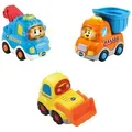 Vtech® VTech Tut Tut Baby Flitzer Baustellenfahrzeuge Set MP3-Player blau