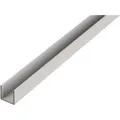 Alberts Ba-profil, U-form, Alu Natur, Lxbxhxs 1000 X 10 X 10 X 1 Mm