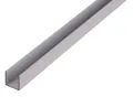 Alberts U-Profil Aluminium, natur 1000 x 10 x 10 mm