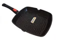 ® Grillpfanne 24 cm in Steinoptik abnehmbarer Griff für alle Herde auch Induk...