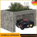 Rasenmäher Garage mit Hochbeet Mähroboter Gabione Unterstand Carport vidaXL