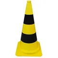 Leitkegel gelb/schwarz tagesleuchtend, 50,0 cm