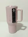 HydroJug Traveler 1200ml Wasserflasche mit Griff und Klapp-Trinkhalm - Pink Sand