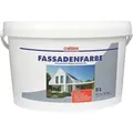 Wilckens Wandfarbe Fassadenfarbe, weiß, Kunststoff-Dispersionsfarbe, matt, 5 Liter