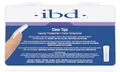 IBD Clear Nail Tips 1er Pack (100 Stück) – Strapazierfähige Nageltips – 10 Größen – Universelle Passform – Ideal geformte Nagelspitzen – Nagelverlängerung