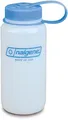 Nalgene Wide Mouth HDPE Trinkflasche, weiß, 0,5L