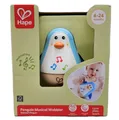 Hape Penguin Stehaufmännchen Pinguin mit Klingeltönen für Kleinkinder Wobbler
