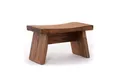 DESIGN DELIGHTS Hocker NOSTALGISCHER FUßHOCKER "SCHEMEL", Altholz massiv, Holzhocker, 08 h
