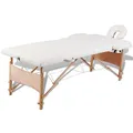 vidaXL Massagetisch Massagebank Liege Kosmetik Therapieliege 2 Zonen mit Tasche