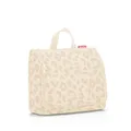 reisenthel toiletbag XL leo vanilla - praktischer Kulturbeutel mit Haken, wasserabweisendes Material