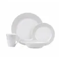 Maxwell & Williams Tafelservice ZENITH Set 16-tlg. Grau (16-tlg), 4 Personen, Porzellan grau