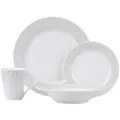 Maxwell & Williams Zenith Dinner-Set 16-teilig grau - A