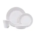 Maxwell & Williams II0109 ZENITH Dinner-Set 16-teilig, Grau, Porzellan, in Ge...