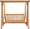 vidaXL Hollywoodschaukel 174 cm Massivholz Teak